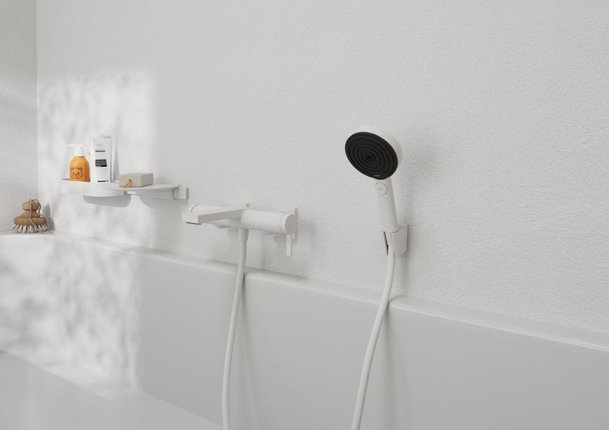 Змішувач для ванни HANSGROHE Tecturis E Matt White 73420700 білий матовий - 73420700