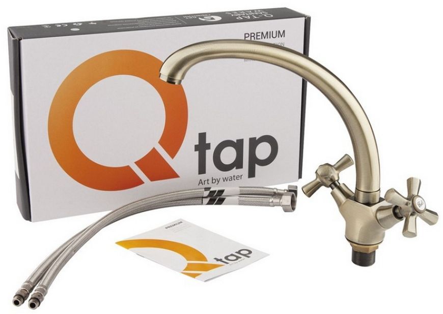Смеситель для мойки Q-TAP Liberty ANT 273F - QTLIBANT273F