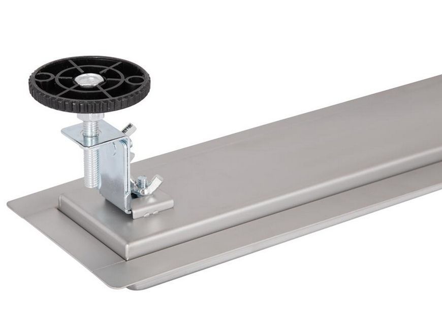 Трап із нержавіючої сталі Qtap Taurus Tile 500 лінійний із сухим затвором під плитку QTTAUTILE500 - QTTAUTILE500