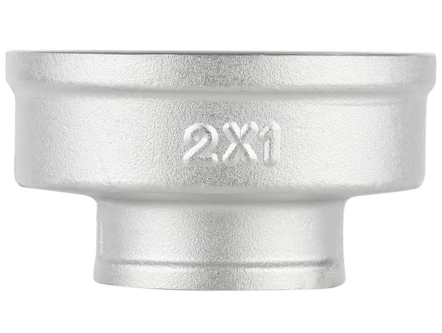 Муфта латунная Thermo Alliance Forte 2"х1" ВР редукционная никелированная SF3575025