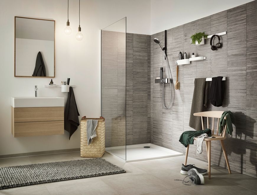 Смеситель термостатический для душа HANSGROHE ShowerTablet Select 400 Chrome 24360000 хром - 24360000