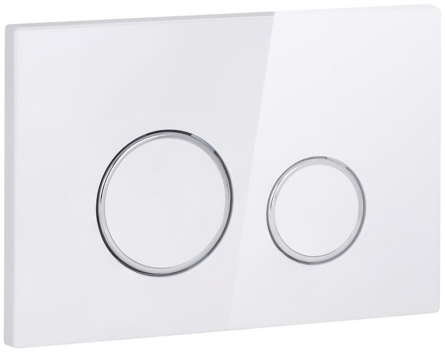 Панель смыва для унитаза QTAP Nest QT0111M11V1114W - QT0111M11V1114W