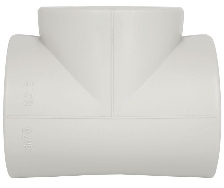 Трійник поліпропіленовий PPR Blue Ocean 75 рівнопрохідний BOETXX75XXXXX - BOETXX75XXXXX
