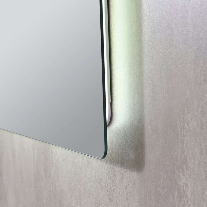 Дзеркало настінне прямокутне Qtap Taurus TA2 800&times;600 з LED-підсвіткою Touch, антизапотіванням, димером, рег. яскравості QTTAU80060048953