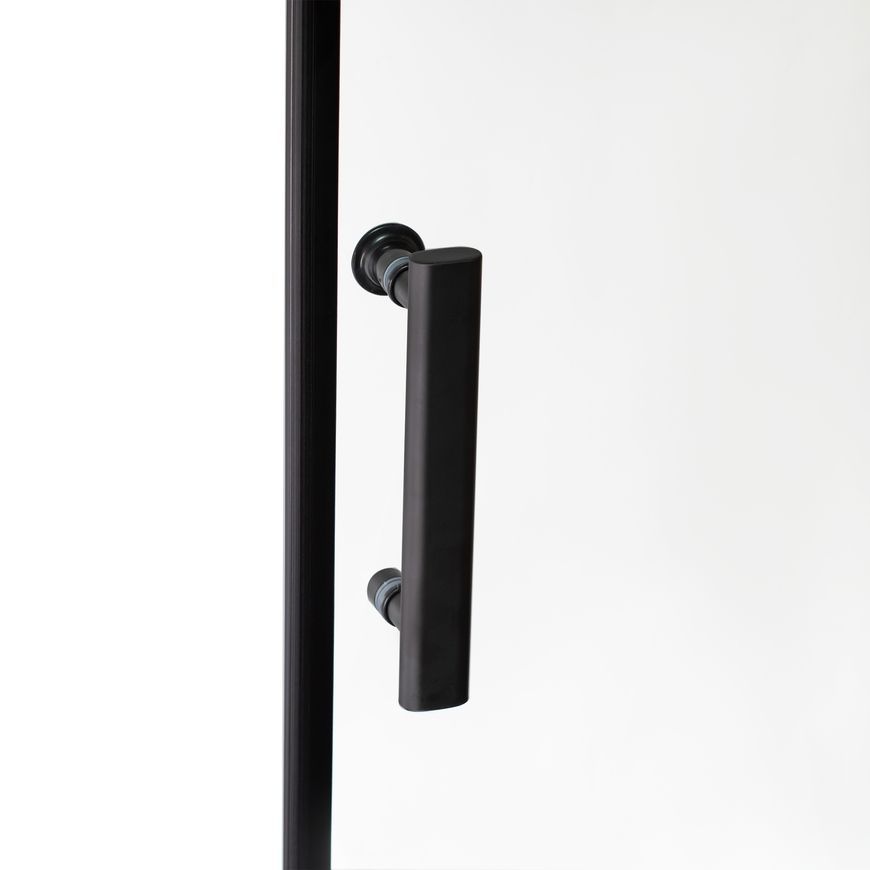 Душовий бокс LIDZ MAJĄTEK 90x90, низький, скло прозоре 5 мм + стінки WHI - LMSB9090BLALOWTR