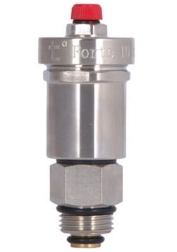 Повітровідвідник Thermo Alliance Forte 1/2" ЗР хром, автоматичний з запірним клапан TAF28115 - TAF28115
