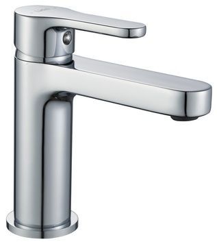 Змішувач латунний для раковини низький Lidz Astra 001F Chrome (k35) LDAST001FCRM48085 - LDAST001FCRM48085