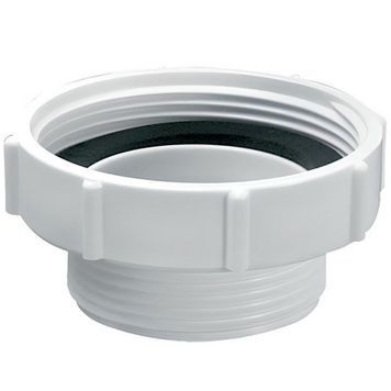 Редукція пластикова McALPINE 2&Prime; ВР х 1 1/2" ЗР біла 5935