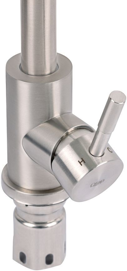 Набір QTAP S7843 SET 4 в 1: кухонна мийка двійна Satin, змішувач, сушарка, диспенсер - QTS7843SET