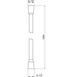 Шланг для душу QTAP Hadice PVC120B 1,2 м чорний - QTHADPVC120B - 2