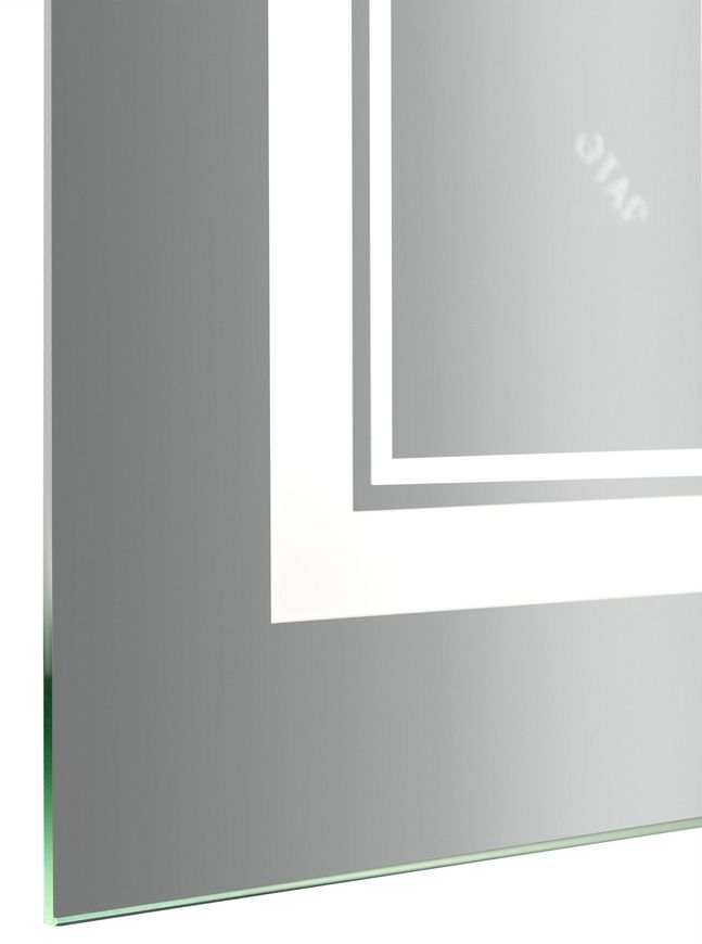 Зеркало Qtap Cardinal 650х900 прямоугольное с LED-подсветкой Touch, с антизапотеванием, с диммером, рег. темп. цвета (3000-6500K) QT0478C6590