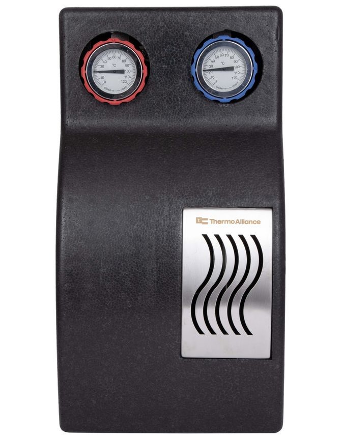 Насосна група Thermo Alliance Forte Quick System з термостатичним змішувачем (25-50&deg;C) 1" (без насосу) праве підкл. TAF-QSPGR2