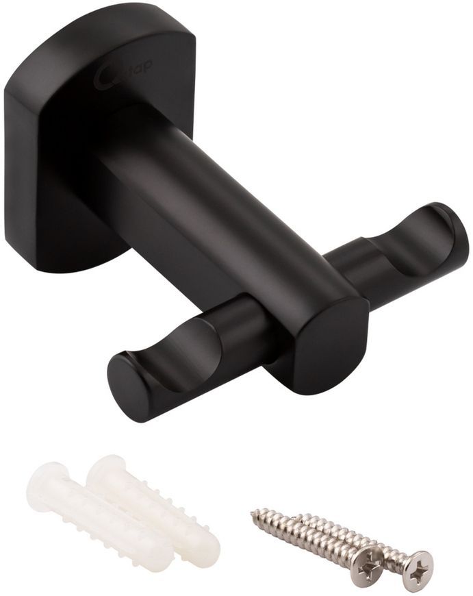 Гачок QTAP Liberty BLM 1154 чорний матовий QTLIBBLM1154