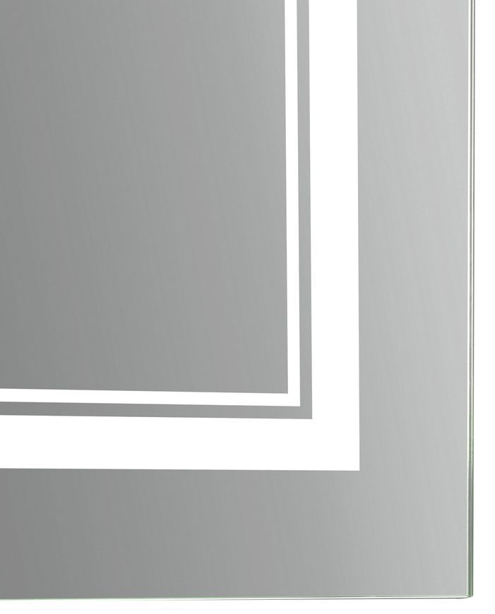 Зеркало Qtap Cardinal 650х900 прямоугольное с LED-подсветкой Touch, с антизапотеванием, с диммером, рег. темп. цвета (3000-6500K) QT0478C6590