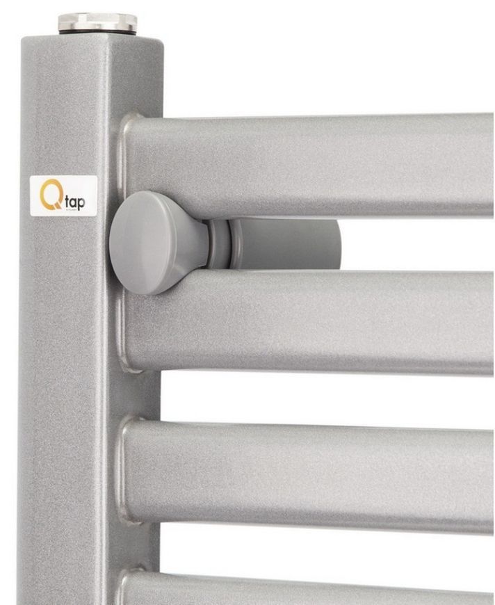 Рушникосушарка водяна QTAP Dias (SIL) P10 600x500 HY сіра - QTDIASSILP12600500HY