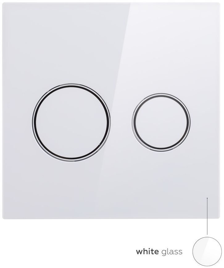 Панель смыва для унитаза QTAP Nest Uni QT0211P01V1176W - QT0211P01V1176W