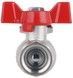 Кран шаровой Thermo Alliance Forte 1/2" ВН прямой, латунь, PN40, бабочка SF607W15 - SF607W15 - 6
