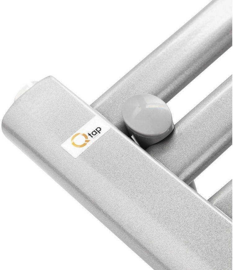 Рушникосушарка водяна QTAP Dias (SIL) P10 600x500 HY сіра - QTDIASSILP12600500HY
