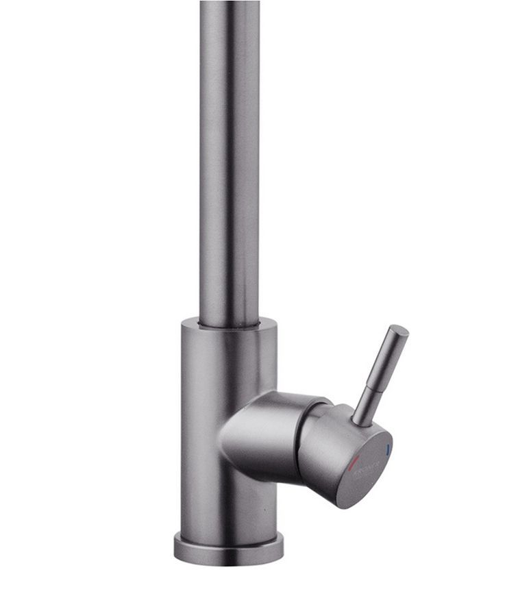 Смеситель для кухни с выдвижным изливом Kroner KRP Edelstahl Klassisch-PVD03915 графит CV032283 - Klassisch-PVD03915