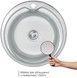Кухонная мойка LIDZ 510-D Satin 0,8 мм (180) - LIDZ510DSAT - 2