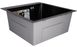 Кухонна мийка LIDZ Handmade H5050B PVD Brush Black 3,0/0,8 LDH5050BPVD43619 чорна - LDH5050BPVD43619 - 3