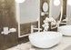 Зеркало для бритья (косметическое) HANSGROHE AddStoris 41791700 белый матовый - 41791700 - 3