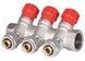 Коллектор SD PLUS 3/4" 3 выхода латунь SD230W3