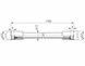 Шланг для душа Imprese PVC, 1700 мм, anti-twist f03600101AJ хром - f03600101AJ - 2