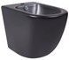 Биде напольное QTAP Robin 565x360x405 Matt black QT13442141CMB - QT13442141CMB - 1