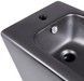 Биде напольное QTAP Robin 565x360x405 Matt black QT13442141CMB - QT13442141CMB - 3