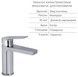 Змішувач для раковини Qtap Stenava New Chrome QTSTE270CRM45535 латунь - QTSTE270CRM45535 - 3