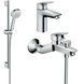 Набір змішувачів HANSGROHE EcoSmart 3 в 1 (71104000+71400000+26651400) 20200001