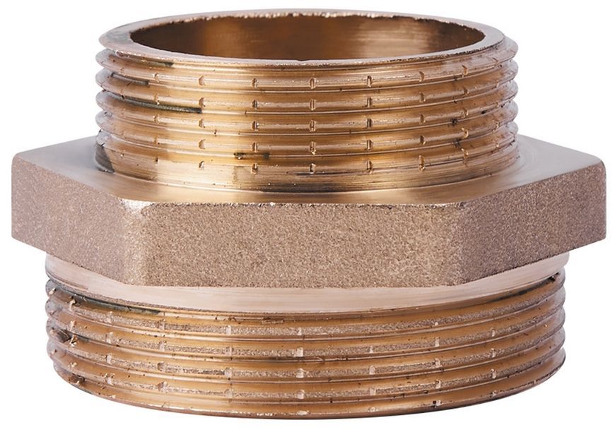 Ниппель латунный SD Plus 2"х1 1/2" редукционный SD4085040