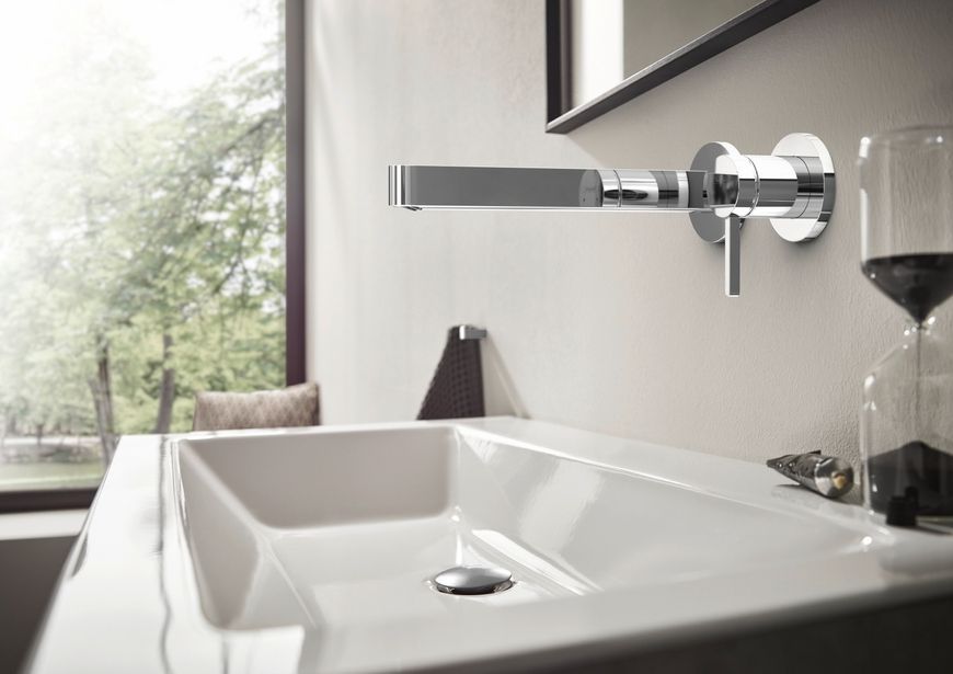 Смеситель для раковины HANSGROHE Finoris 225 скрытого монтажа Chrome 76050000 хром - 76050000