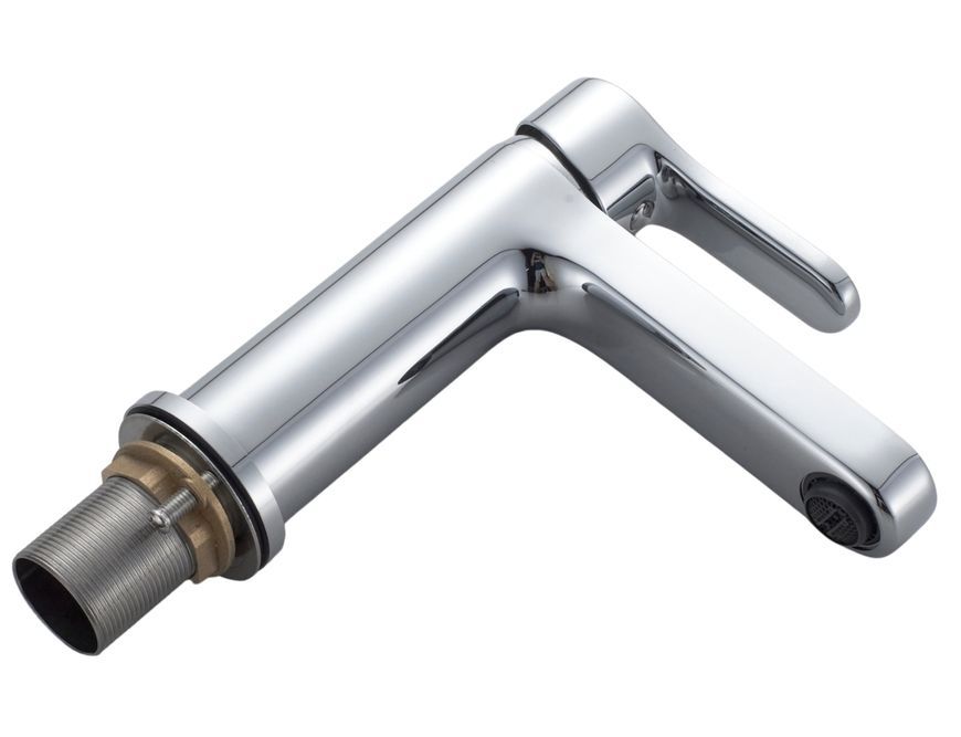 Смеситель латунный для раковины низкий Lidz Astra 001F Chrome (k35) LDAST001FCRM48085 - LDAST001FCRM48085
