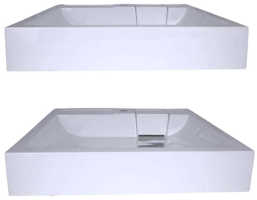 Раковина Qtap Arvin на пральну машину 595x595x115 QTARV2365WHI48575 - QTARV2365WHI48575