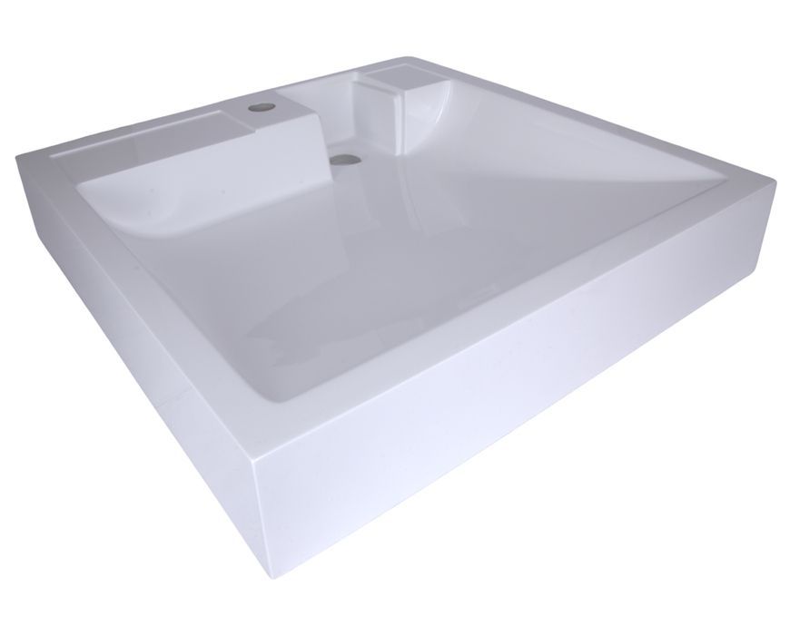 Раковина Qtap Arvin на пральну машину 595x595x115 QTARV2365WHI48575 - QTARV2365WHI48575