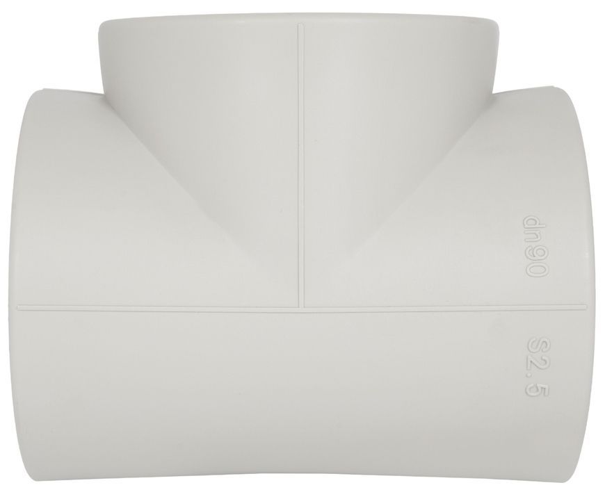 Тройник полипропиленовый PPR Blue Ocean 90 равнопроходной BOETXX90XXXXX - BOETXX90XXXXX