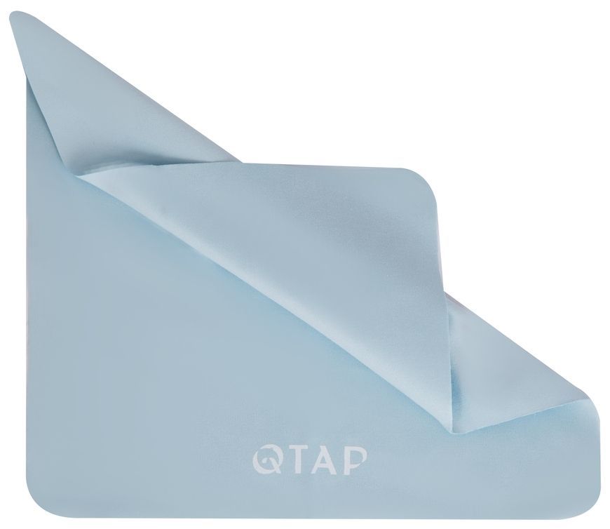 Зеркало настенное овальное Qtap Scorpio SC1 500x900 мм с LED-подсветкой Touch, антизапотеванием, диммером, рег. темп. цвета (3000-6500 К) Black QTSC500900