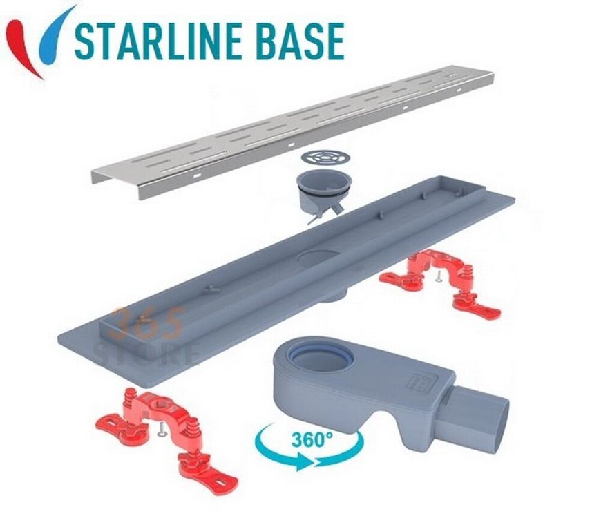 Трап VALTEMO Starline Base с комбинированным затвором 500 мм - VLD-562315
