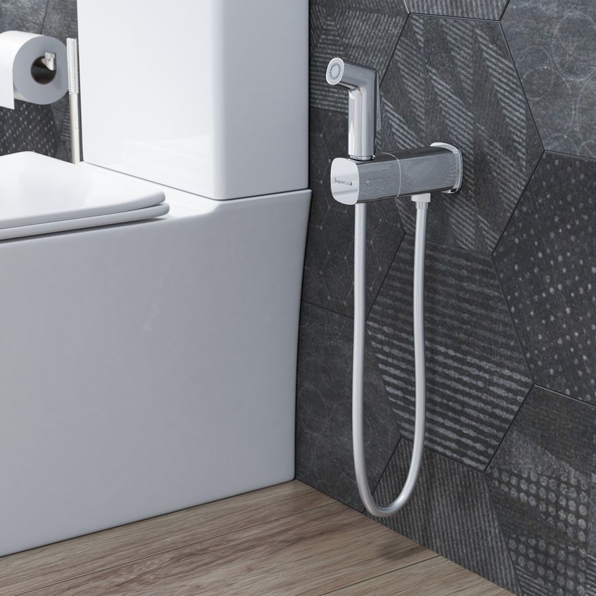 Гарнитур гигиенический скрытого монтажа Imprese Bilovec хром f03900901AA - f03900901AA