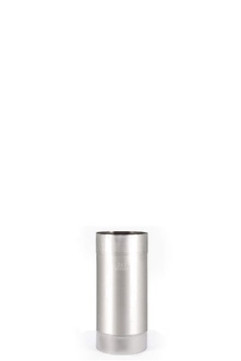 Труба дымоходная ВЕНТ УСТРИЙ из нержавеющей стали Ø120, 30 см, 0,8 мм - VU-T-N-D120-0,3-0,8