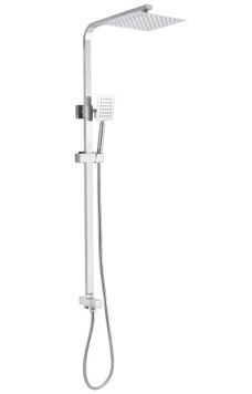 Душевая система Kroner KRP Edelstahl Kubus-ESG231 Flex без смесителя нержавеющая сталь CV029977 - Kubus-ESG231