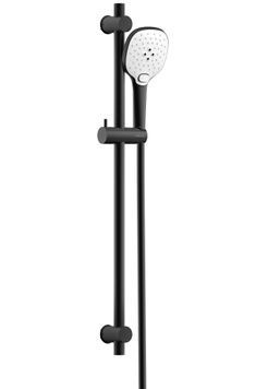 Гарнитур душевой Volle Cascada B70 3 режима, шланг PVC 150 см de la noche 1586.170304 черный - 1586.170304