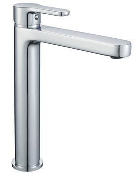 Змішувач латунний для раковини  високий Lidz Astra 001FH Chrome (k35) LDAST001FHCRM48090 - LDAST001FHCRM48090