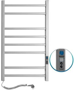 Полотенцесушитель электрический NAVIN Loft 500х800 Digital таймер регулятор левый 10-043152-5080 - 10-043152-5080