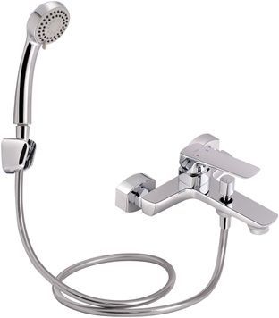 Змішувач для ванни QTAP Letěl 3053104GC з коротким виливом - QTLTL3053104GC