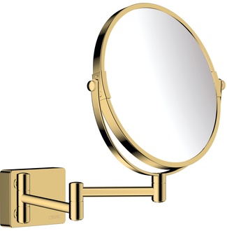 Зеркало для бритья (косметическое) HANSGROHE AddStoris 41791990 золото - 41791990