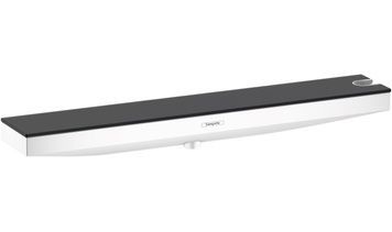 Шлангове підключення HANSGROHE Porter 500 Rainfinity з тримачем для душу (справа) та полицею Matt White 26858700 білий матовий - 26858700