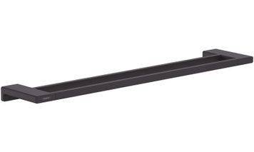 Тримач для рушників подвійний HANSGROHE AddStoris Matt Black 41743670 чорний матовий